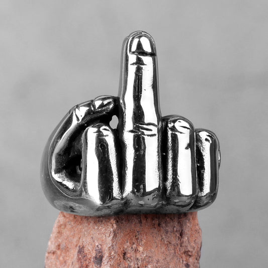 Middle Finger - SOKONISHI / Stainless Steel Rings