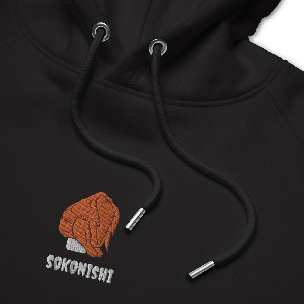 Roast chicken black - series1 - SOKONISHI / Unisex pullover hoodie