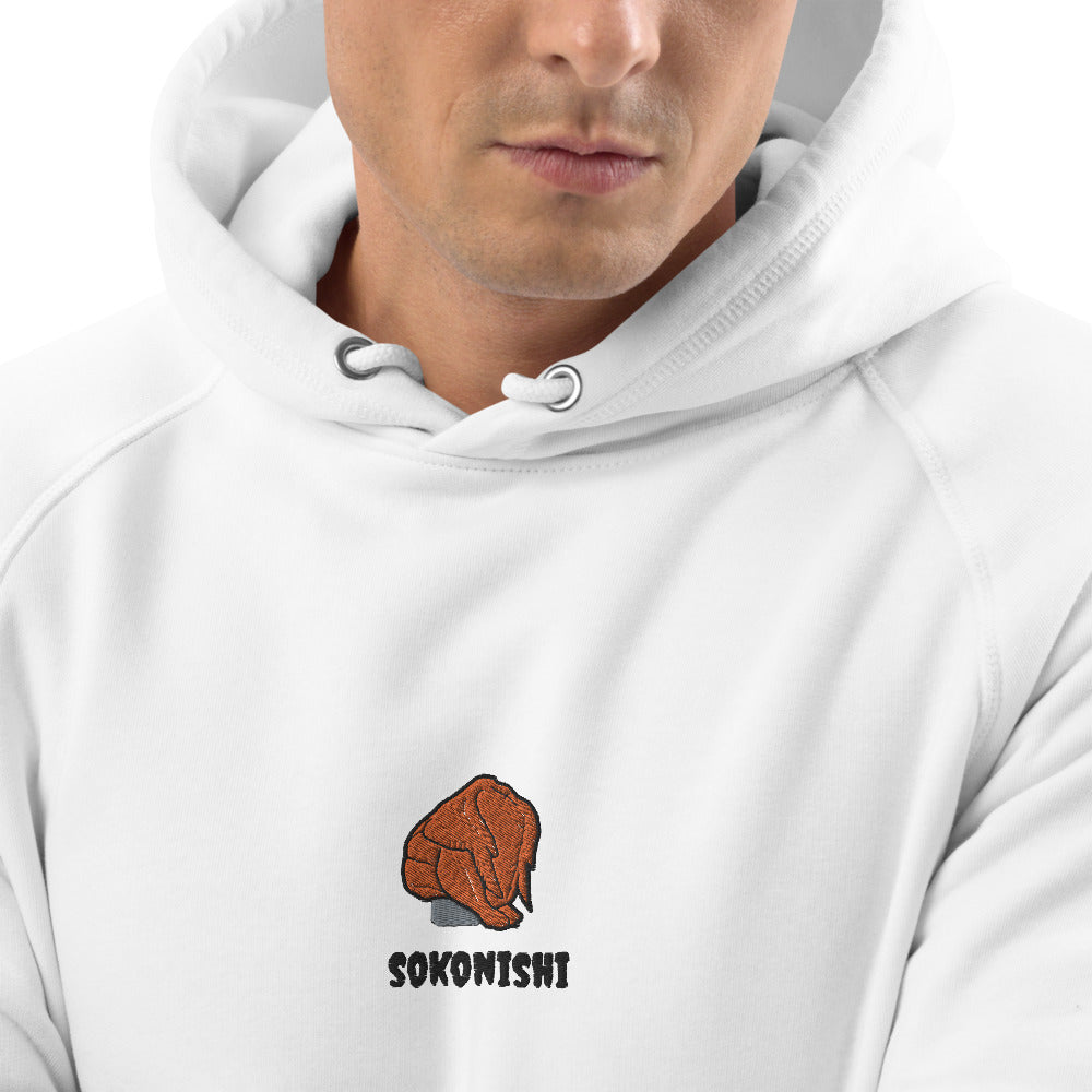 Roast chicken white - series1 - SOKONISHI / Unisex pullover hoodie